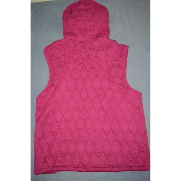 Free People Movement Dream Big Quilted Vest RED Size XL - Picture 8 of 11